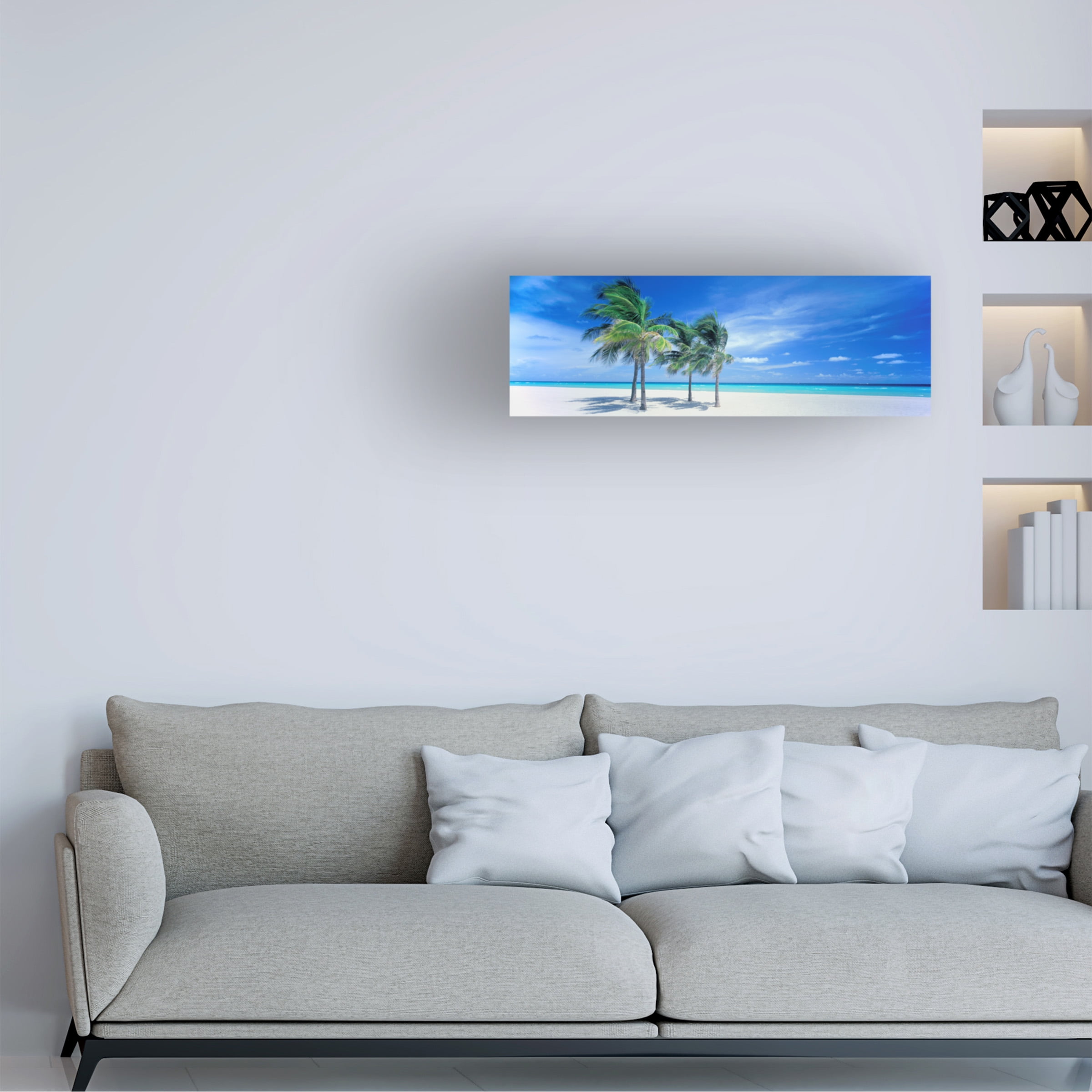 Trademark Fine Art 'Wish You Were Here' Canvas Art by Doug Cavanah