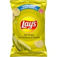 thumbnail image 3 of Lays Dill Pickle Flavour Potato Chips - Family Size, 3 of 4