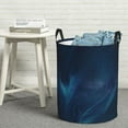 thumbnail image 1 of YFYANG Waterproof Laundry Hamper, Mysterious Galaxy Laundry Basket Oxford Fabric with Handle Foldable, S, 1 of 8