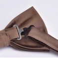 thumbnail image 4 of LAICAIW Mens Solid Color Double Fold Pre-tied Bow Tie and Pocket Square Set, 4 of 7