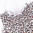 thumbnail image 5 of Girls Leopard A-line Dress Toddler Spring Vacation Sundress Size 7 (Leopard-265), 5 of 6