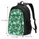 thumbnail image 5 of Balery Sea Turtle Mochila con carga USB para hombre y mujer - Mochila impermeable y antirrobo para laptop con puerto USB para viajes, trabajo, 5 of 7