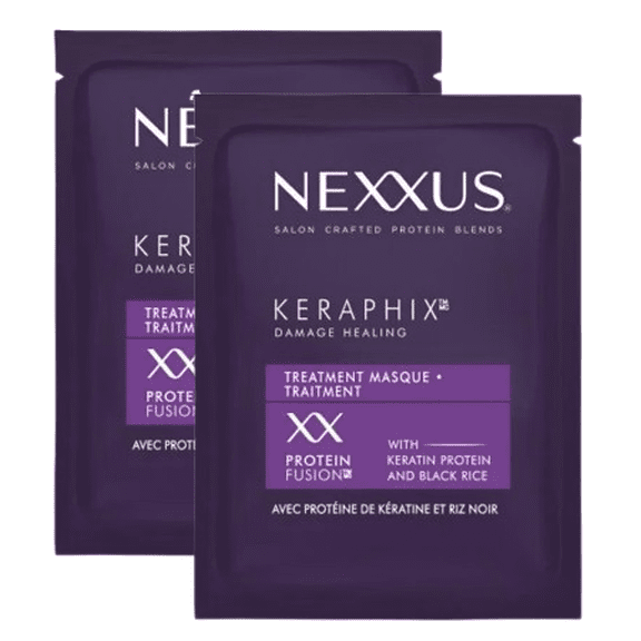 Pack of 2 - Nexxus Keraphix for Damaged Hair Masque 1.5 oz Packaging May Vary