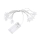 thumbnail image 2 of Lámpara de cadena de luces navideñas, luz LED blanca cálida transparente, adorno decorativo para 15 metros, 2 of 9