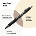 thumbnail image 3 of Uni-Ball Signo Retractable Gel Pens - 0.7 mm Point Size - Refillable - Black Pigment-based Ink, 3 of 6