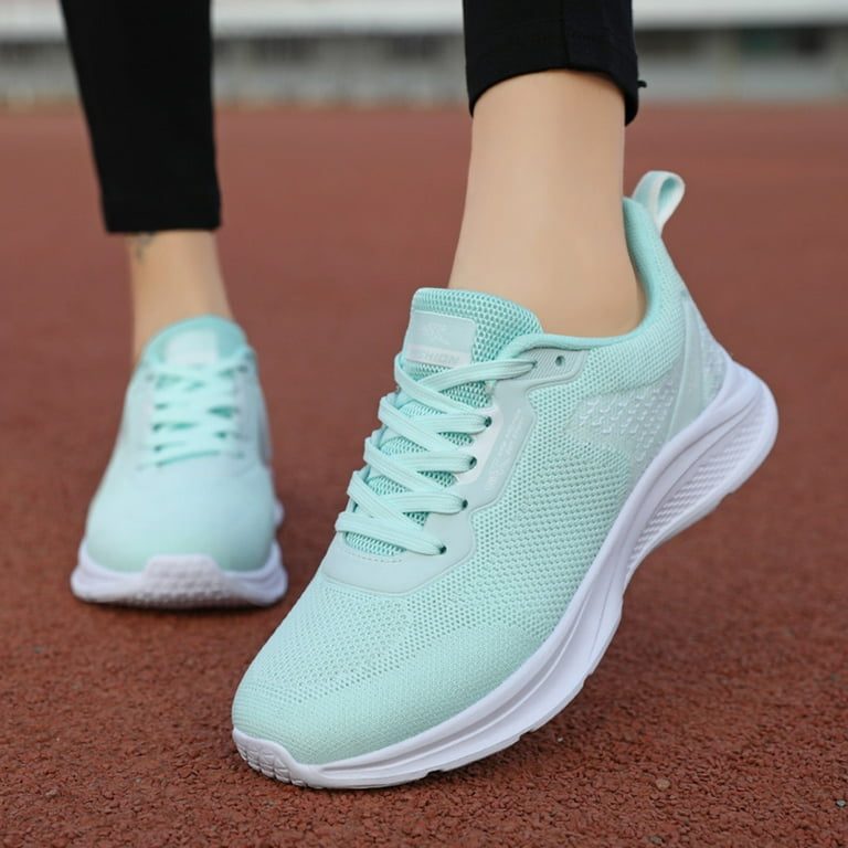 Fashion Women Shoes Couple Models Womens Spring And Autumn New Korean Version Breathable Lightweight Student Running Shoes Mesh Sports Casual Shoes