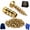 30 Sets, variant on 6×14mm Short Expansion Screw Set, Metal Wall Anchors with Screws for Stripped Screw Holes, Fits 6mm Drill Holes, for Wood, Brick, Drywall, Concrete (30 Sets)
