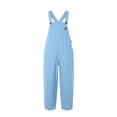 thumbnail image 5 of Jewelreauty Women's Overalls Jumpsuits with Pockets Sleeveless Cargo Bibs Linen Loose Summer Casual Long Rompers (XL, Light Blue), 5 of 7