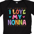 thumbnail image 4 of Inktastic I Love My Nonna Baby Clothes Girls Long Sleeve Baby Bodysuit, 4 of 5