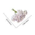 thumbnail image 3 of Hydrangea Simulation Flowers, Begonia Style, 5 Sticks Set, Handmade Fake Flowers, DIY Wedding Venue Decor, Artificial Flower Arrangement, for Events, Party Decor, Home Decor, Silk Material, Yhsdtq, 3 of 9