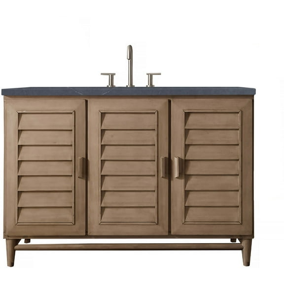 James Martin Vanities 620-V48-WW-3CSP Portland 48" Free Standing Single Basin Vanity Set -