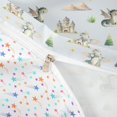 thumbnail image 4 of Homewish Cute Dragon Bedding,Castle Stars Duvet Cover Full,Blue,Colorful Stars Reversible,3 Pieces,1 Duvet Cover and 2 Pillowcases, 4 of 6