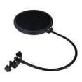 thumbnail image 1 of Microphone de Studio Mic Pop Filter Écran Coupe-Vent Shied Double Couche Arbre Réglable Flexible pour Enregistrer Parler Chanter, 1 of 7