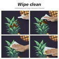 thumbnail image 4 of JEUXUS  Tablecloth Round Tablecloths Tropical Trendy Pineapples for Circular Table Cover Washable Polyester for Buffet Table Parties Holiday Dinner Wedding, 4 of 7
