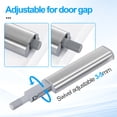 thumbnail image 3 of VONKY Silver Soft Close Magnetic Door Catch Easy To Wide Applications Powerful Function Stainless Steel 1Set, 3 of 6