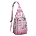 thumbnail image 1 of Trip Essentials Sling Backpack - Compact Lightweight Shoulder Bag for Vacation & City Exploration, Fashionable Anti-Theft Design, 1 of 4