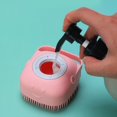 thumbnail image 2 of Versatile Pet Bath Brush, Soothing Massage Rubber Comb for Dogs and Cats Brush,, 2 of 5