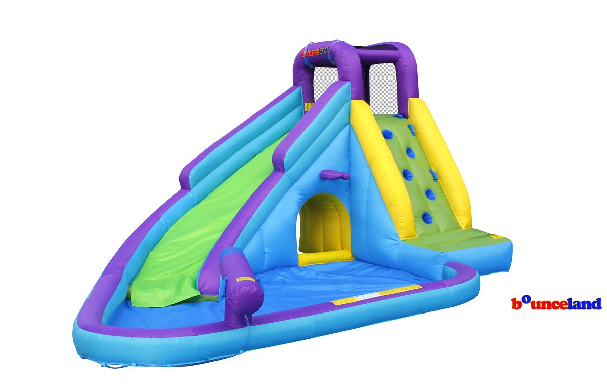Bounceland Sun N' Fun Water Slide with Pool and Water Gun