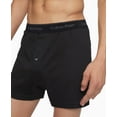 thumbnail image 3 of Calvin Klein Men's Cotton Classics Knit Boxer -3 Pack, Black, Large, 3 of 5