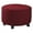 Wine, variant on Round Stretch Ottoman Footstool Cover, Footstool, Protective Footrest Cover, Washable Soft Covers, Furniture Protector for - Khaki