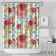 thumbnail image 2 of Waterproof Pioneer Shower Curtain 84x72 Inch Polyester Unique Colorful Floral Shower Curtain for Bathroom Hotel Home Decor with 12 Plastic Hooks, 2 of 5