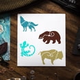 thumbnail image 7 of PET Hollow Out Drawing Painting Stencils for DIY Scrapbook Animal Pattern 30x30cm, 7 of 7