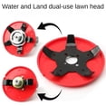 thumbnail image 2 of 5-tooth Blade Garden Mower Multi-function Weeding Disc Steel Dual-purpose Cutting Head Trimmer Garden Power Tools 3pcs, 2 of 6