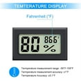 2Pack Digital Humidity Monitor Hygrometer Thermometer, Indoor Room