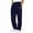 Navy, variant on Mens Pants Under $10 Sweatpants for Men High Waisted Straight Leg Sweatpants Drawstring Lounge Sweat Pants Casual Open Bottom Sweats 2025