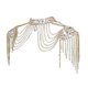 thumbnail image 5 of Cadena de hombro para el cuerpo perfecl joyería brillante Oro plata, 5 of 8