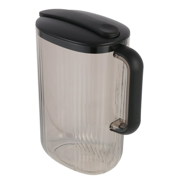 yuehuaidai Fridge Door Water Jug with Handle Plastic Pitcher with Flip Top Lid Perfect for Making Teas and Juices,2 Quarts
