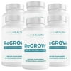 ReGrow Hair Activation Formula - Hair Growth Vitamins with Biotin and Saw Palmetto - Hair Loss Treatments for Women and Men - Thicker and Fuller Hair Supplement, PureHealth Research, 6 Bottles