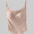 thumbnail image 3 of Warop Women's Solid Color Lace Camisole with Built-in Bra, Slimming Shapewear Tank Top for Versatile Daily Wear and Layering, 3 of 6