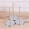 thumbnail image 2 of EeaseMX 3 piezas de soporte de metal para billetes con base redonda y varilla gruesa para restaurante, cocina, oficina y hotel., 2 of 7