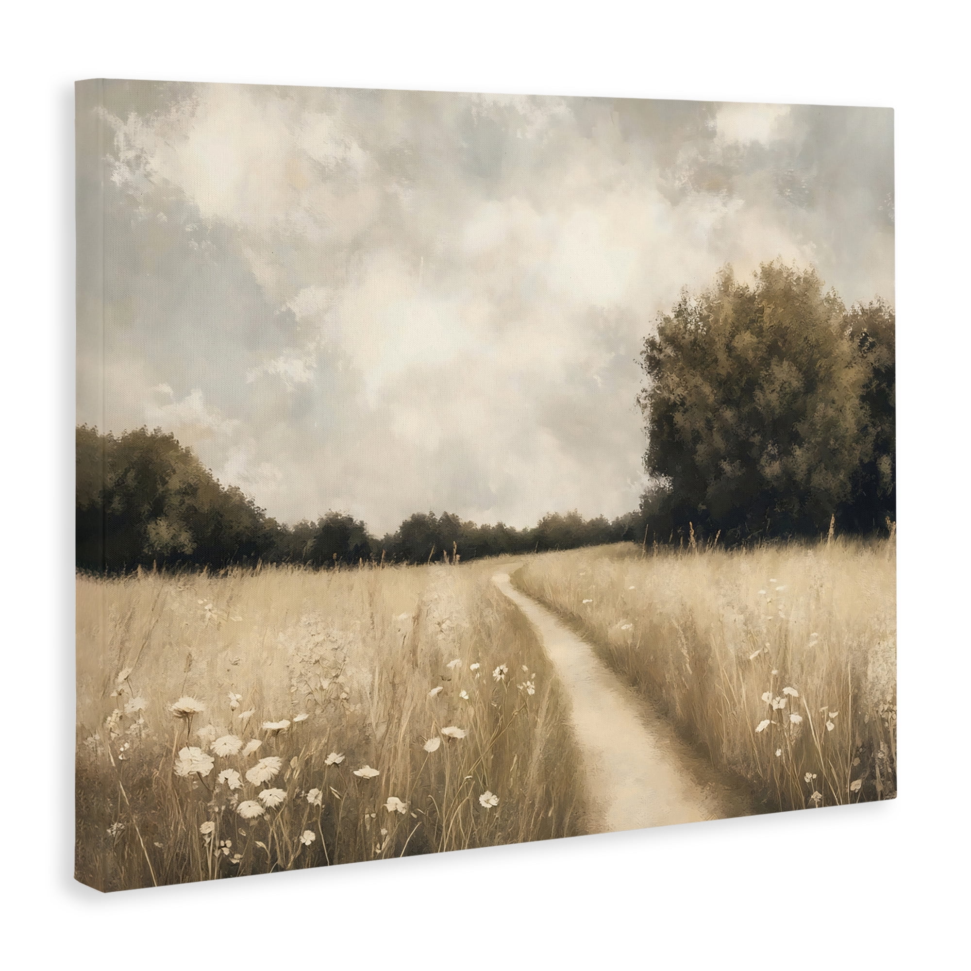 Stupell Industries Journey Through Wildflowers in Meadow Canvas Wall Art, design by Creative Studio