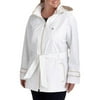 Weather Tamer Women's Plus-Size Belted Trench with Hood