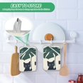 thumbnail image 4 of Yayeee Pot Holders Kitchen Heat Resistant with Pocket 7"x9.8" Cotton Oven Cooking Hot Pads, Black Cat Plants, 4 of 7