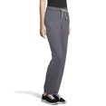 thumbnail image 3 of Hanes Women's Luxe Collection Lightweight Fleece Sweatpant with Pockets, 3 of 5