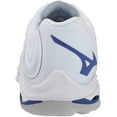 thumbnail image 3 of Mizuno Wave Lightning Z6 Women's Volleyball Shoe, Size 7, White-Navy (0051), 3 of 7