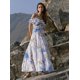 thumbnail image 1 of HH 2024 New off-the-Shoulder Women's Fashion Organza Fairy Long Elegant Evening Dress Dress, 1 of 1