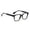 Black2, variant on MKHSQHDG Today's Deals Fashionable Square Glasses for and Classic Square Blue Light Glasses Transparent