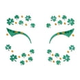thumbnail image 2 of Temporary Face Tattoos, 40 Pieces, St. Patrick's Day by Way To Celebrate, 2 of 7