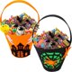 thumbnail image 3 of 2 cubos de dulces de Halloween para niños, cubo de fieltro para trucos o golosinas de Halloween para niños y niñas, bolsas grandes para trucos o golosinas con asa, bolsas de regalos de Halloween, 3 of 4