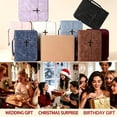 thumbnail image 5 of DLMCUH Bible Cover for Men and Women, PU Leather Large Bible Bag with Handle & Shoulder Strap, Bible Carrying Case with Cross Design and Pockets for Church, Bible Study & Christian Gifts(Wine）, 5 of 6