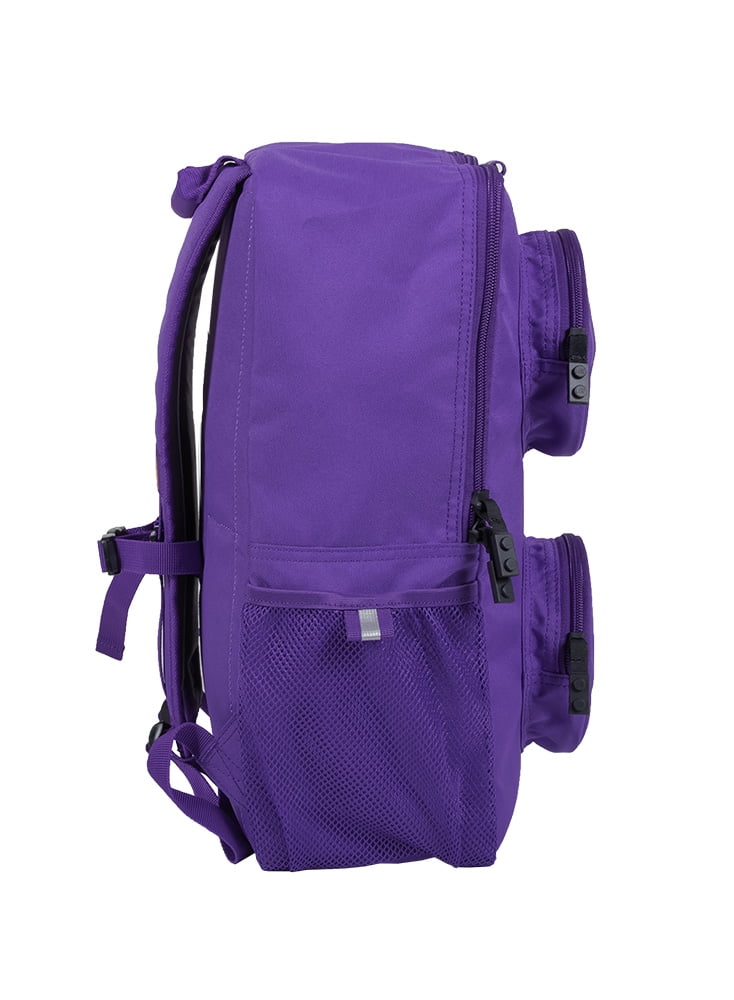 LEGO Unisex Brick Backpack Purple