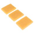 thumbnail image 3 of UPGRATOR 3 Pcs Brosse Ronde en Caoutchouc Naturel Jaune pour Artistes, 3 of 5