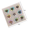 thumbnail image 3 of YAOMOBB Heart-shaped Sticker Self Adhesive 3D Faux Crystal Heart Sticker Perfect for DIY Scrapbooking, 3 of 6