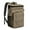 Brown and Black-1, variant on Travel Cooler Bag - Black and Tan Leopard Print Camping Beer Cooler Backpack with Bottle Opener- Waterproof Insulated Picnic Backpacks - Cooler Bag for Beach
