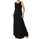 thumbnail image 1 of Vestido largo largo sin mangas con cuello redondo y ajuste relajado para mujer S~3X, 1 of 5