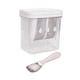 thumbnail image 5 of Colador de yogur griego, filtro de malla fina para leche de soja, coladores de alimentos, separador de suero y cuchara, 5 of 7